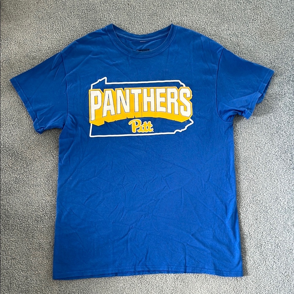 Blue Pitt Panthers Graphic T-Shirt